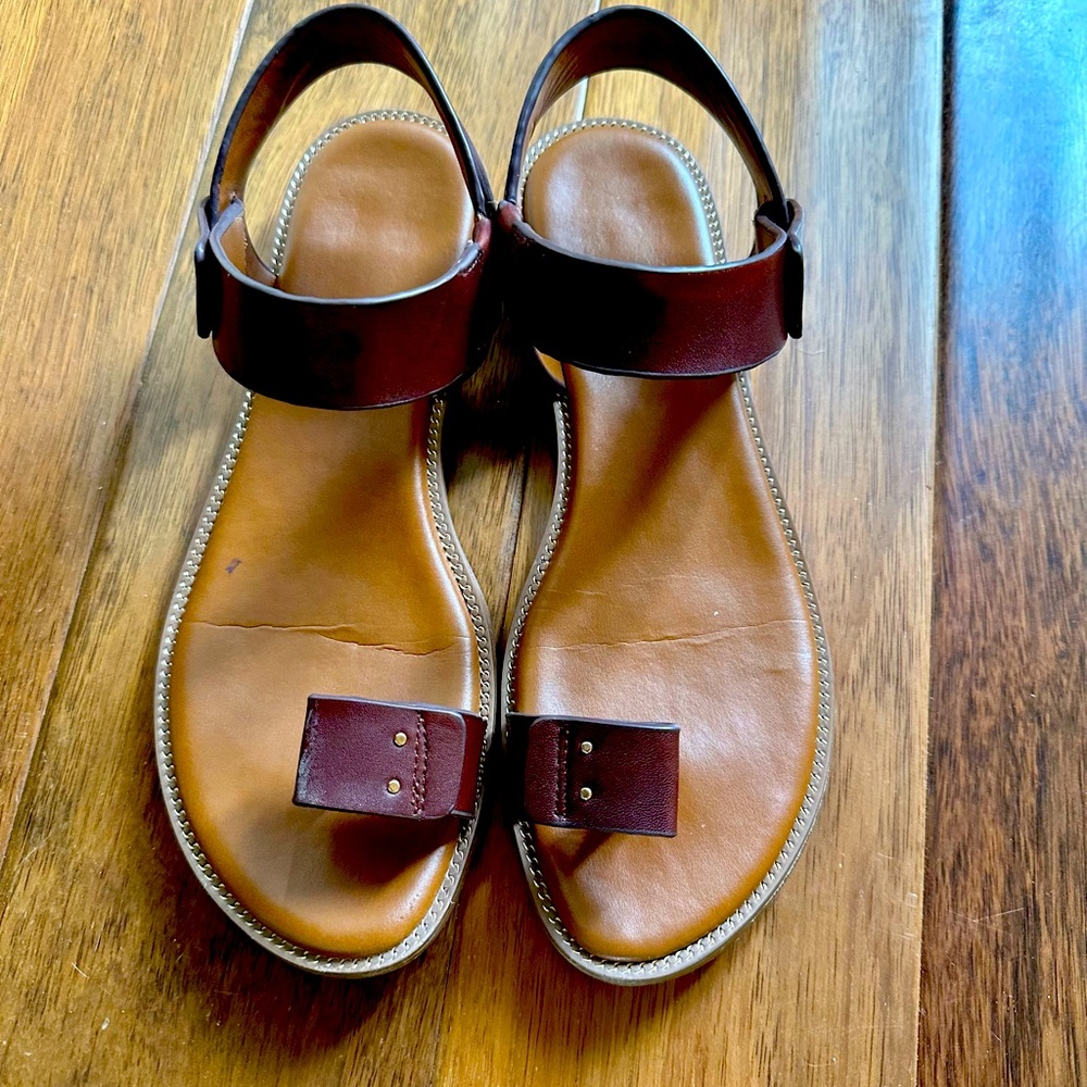 Franco Sarto leather flats